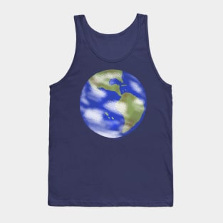 Planet Earth - Earth Day icon Tank Top